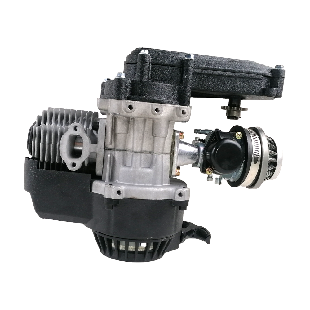 Motor c/ Cx Desm. T8F (11T) c\ Carburador, TOX (QD03K Pull Start) - Mini ATV 49
