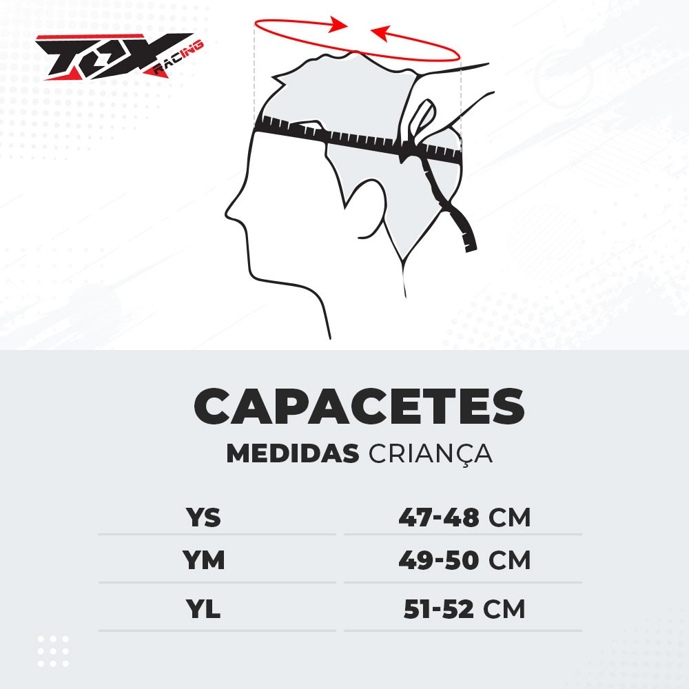 Capacete Mx (Criança) / Tox racing