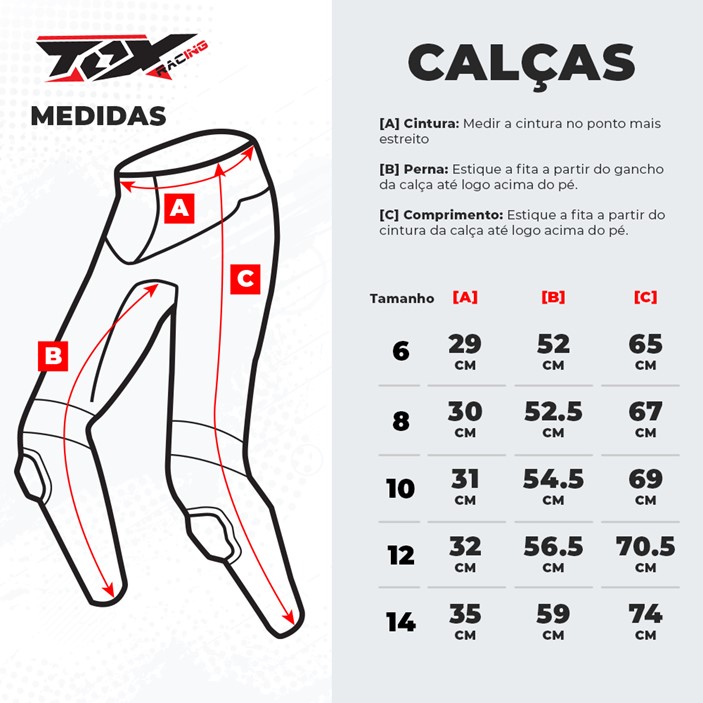 Calça MXK3W -Tox Racing (Criança)