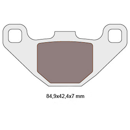 Pastilhas de Travão, Orgânicas, CPI / Hyosung / Keeway/ Peugeot