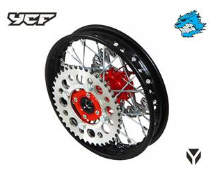 Jante Tras (CUBO CNC, Varias cores), YCF (50) / Pitbike