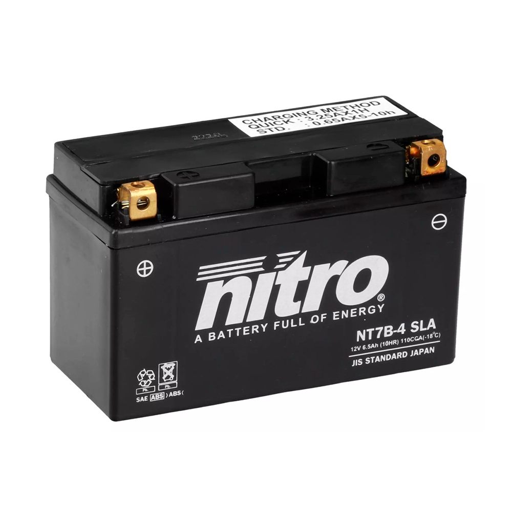 Bateria NT7B-4 SLA AGM GEL - 12V/7AH - Neco (Scooter)