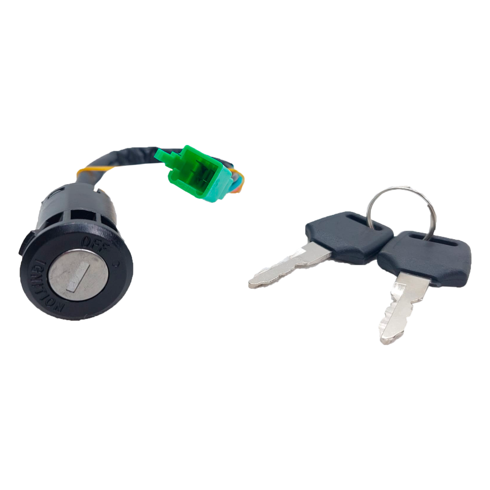 Canhao de Igniçao (Ficha Macho / 4-Fios), Chaves/Fechadura, 2 / 4 Tempos, UNIVERSAL // Tox (Viper VR50, Madox 90/Razer 110/Speedbird/QD06) Pitbike / Atv