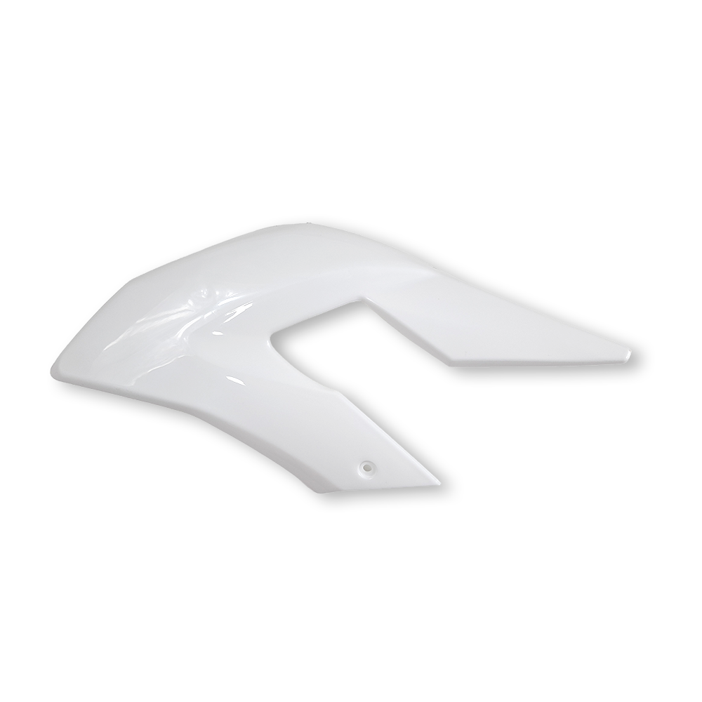 Carenagem do deposito, ESQ (branco) - Tox (E-Saker 500W - EMD04)