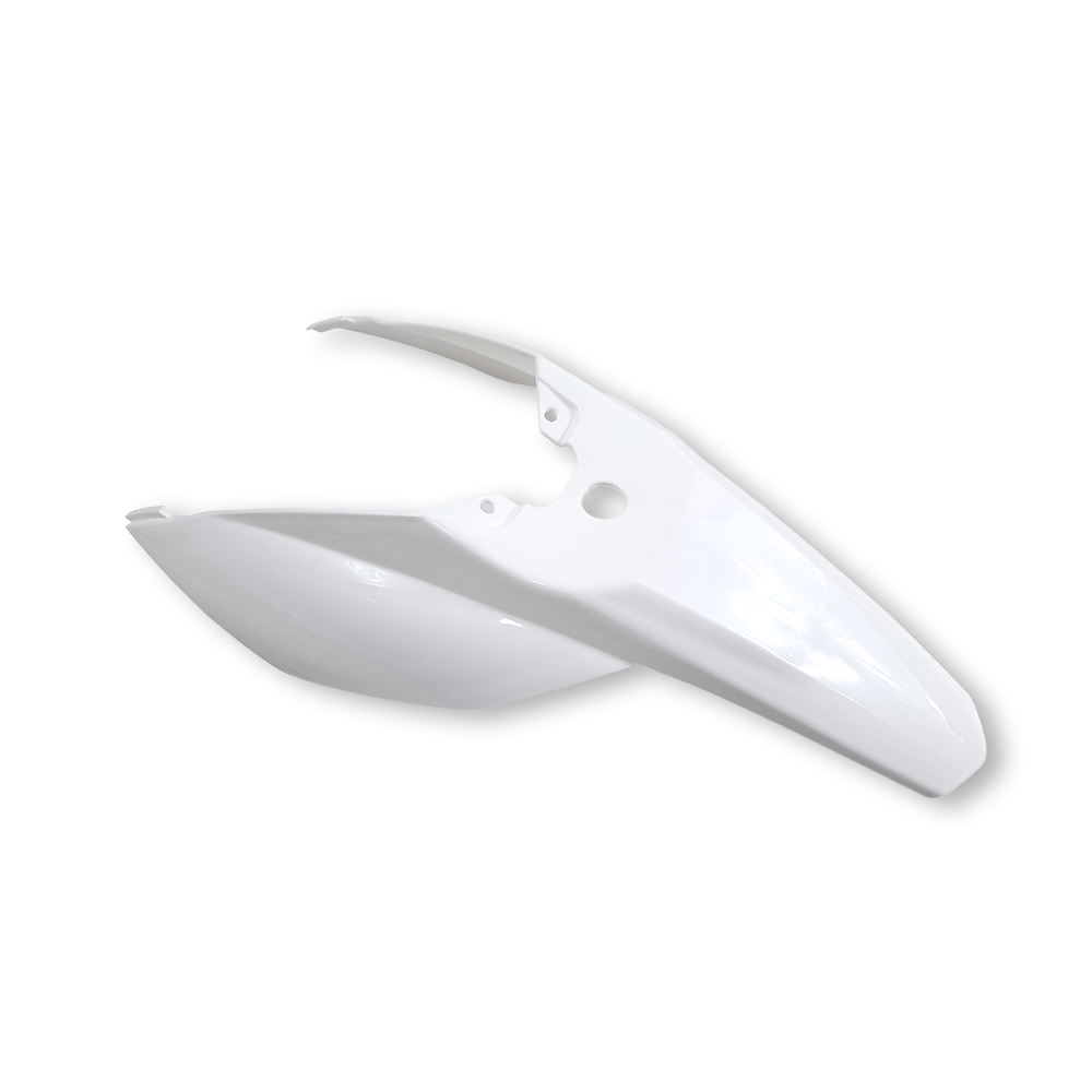 Carenagem guarda lama traseiro / Rabeira  (branco) - Tox (E-Saker 500W - EMD04)