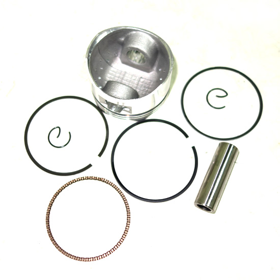 Kit - piston (Ø 52.4mm / 13mm) + segmentos, miniQUAD 110 / Pitbike 125