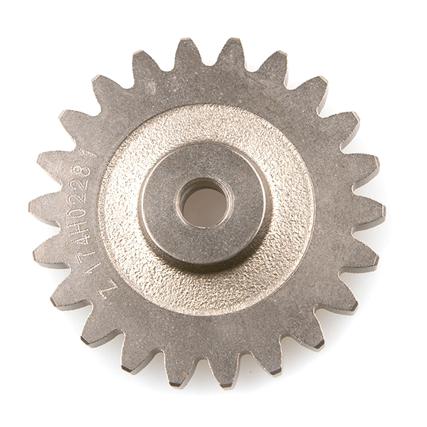 Carreto / engrenagem de acionamento para bomba de oleo XSM125, MALAGUTI (XTM125, RST125, Monte Pro125, Dune125, Dune125 X)