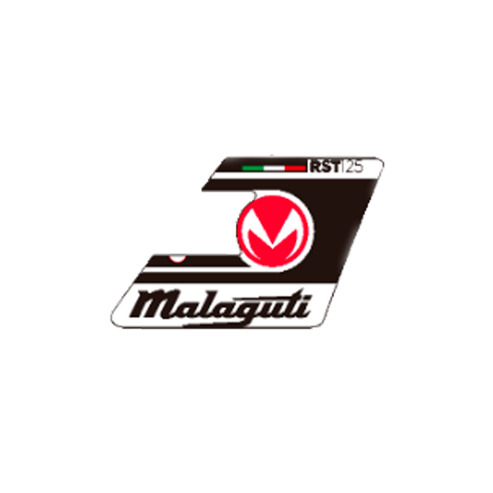 Autocolante direito - Malaguti (RST 125)