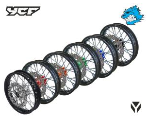 Jante Frente (CUBO CNC, Varias cores), YCF (50) / Pitbike