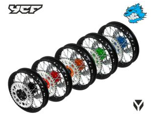 Jante Tras (CUBO CNC, Varias cores), YCF (50) / Pitbike