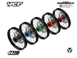 Jante Frente 12&quot; (CUBO CNC, Varias cores) YC110-06012, YCF (FACTORY) / Pitbike