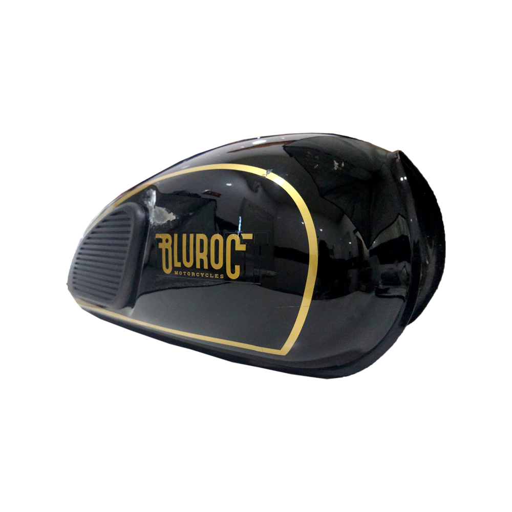 Deposito gasolina (Preto/Ouro), Bluroc/Bullit (Hero) (c/ risco)