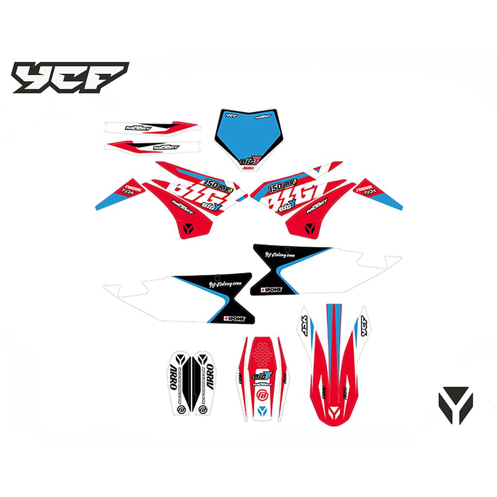 Kit autocolantes, YCF (Bigy 150E) 2022 / Pitbike