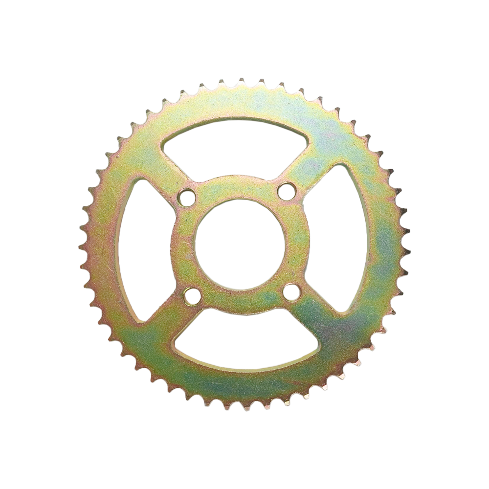 Cremalheira 428H (51D),  C: Ø58mm / 4 Furos / FF: 90mm, Bluroc/Bullit (HERO)