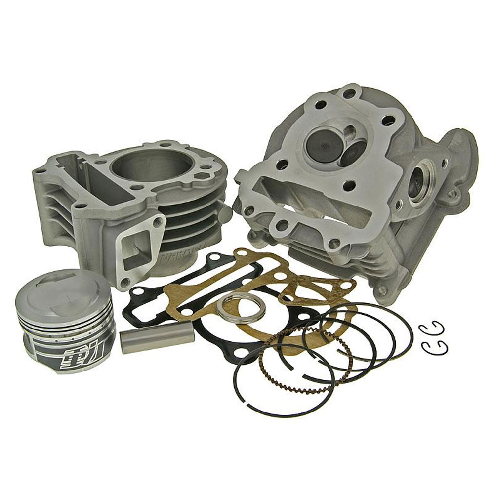 Kit - Cilindro + piston, 90cc Naraku V.2 incl. cabeça, GY6 50cc