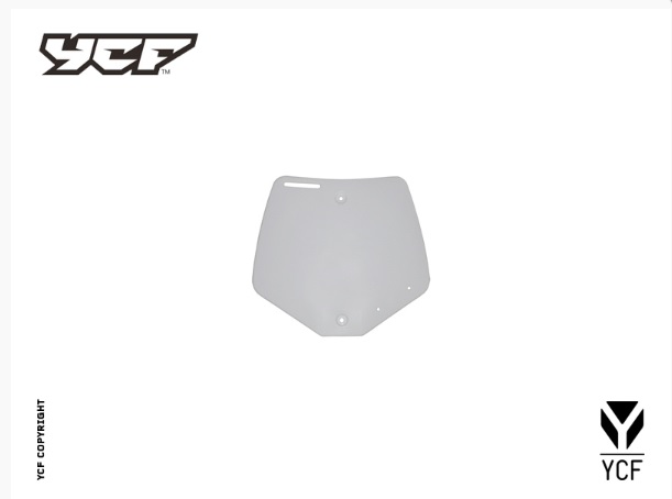 Porta Numeros,  YCF (50A) 2012-2019 / Pitbike