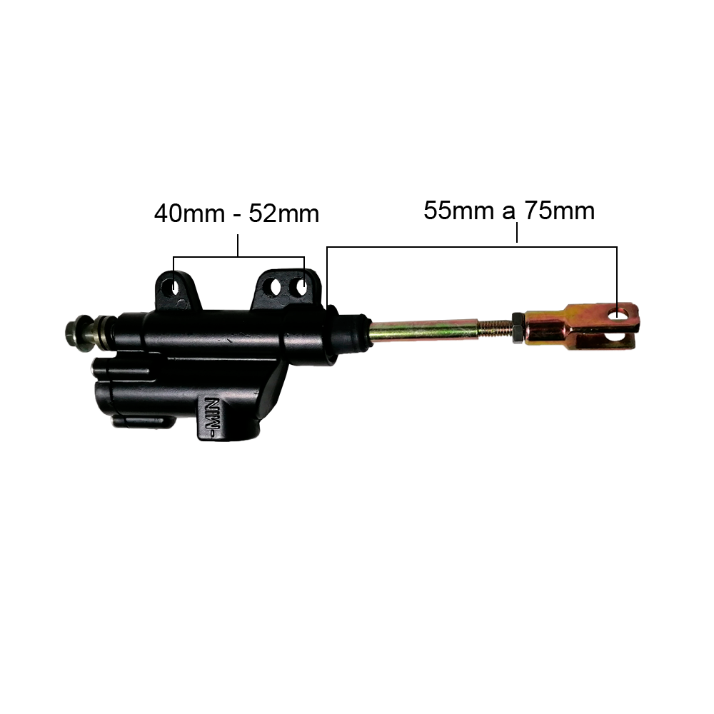 Bomba de Travao (Hidraulica) Ajustavel Ø 10 Banjo - Pitbike / universal