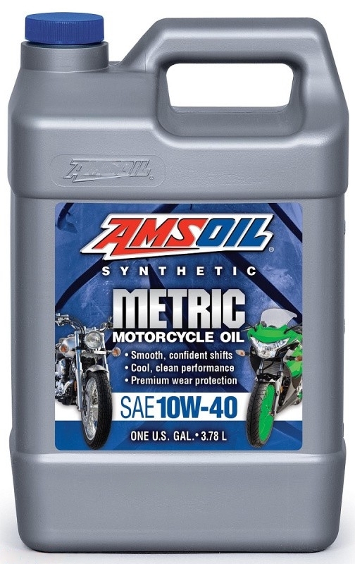 METRIC 10W-40 4T (3,78L-CX-4) - AMSOIL