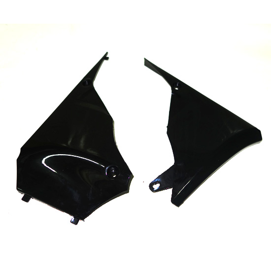 Kit - Carenagem (ESQ+DRT) decorativas (preto), MIKILON