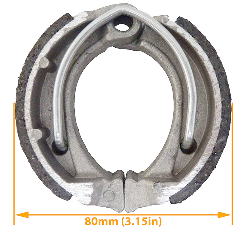 Cintas/Maxilas travao (mola unica) 80x20mm, ATV 90/110 