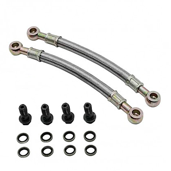 kit - Tubos do Radiador de Oleo  - Tox (Volcano RACE 140)