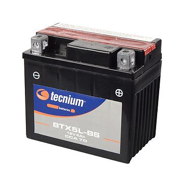 Bateria 12V/4AH (YTX5L-BS BTX5L-BS) - Tecnium / ATV90 / 110 / Scooter TECNIUM ®