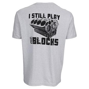 T-Shirt "Plays with Blocks"/ Tamanho M - AMSOIL