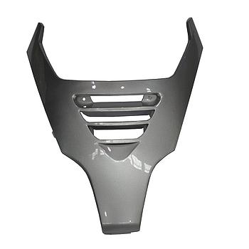 Carenagem FRT (Triangulo grande tipo V / por cima da Viseira) Predator  SILVER