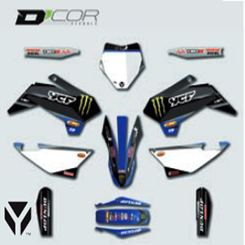 Kit autocolantes,  Star Racing YCF (Pilot 2018-2021 / Factory 2017-2021) / Pitbike