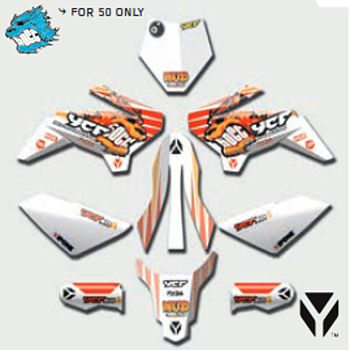 Kit autocolantes, YCF (50) 2021 / Pitbike