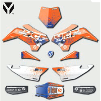 Kit autocolantes, YCF (Pilot 125) 2021 / Pitbike