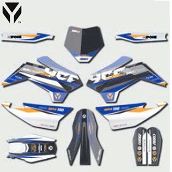 Kit autocolantes, YCF (Factory SP3 190) 2021 / Pitbike