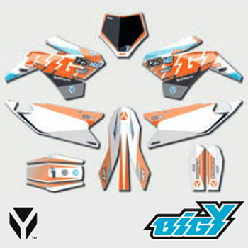 Kit autocolantes, YCF (Bigy 125 MX) 2021 / Pitbike