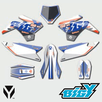 Kit autocolantes, YCF (Bigy 150 MX) 2021 / Pitbike