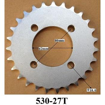 Cremalheira 530H (27D), C: Ø62mm / FF: 80mm ATV 150/250cc (ANTIGA)