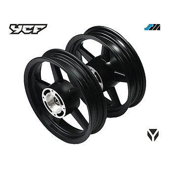 Kit Jantes (Aluminio) supermoto MOBSTER (Frente: 2.15x12, Tras:3.00x12) - YCF / Pitbike