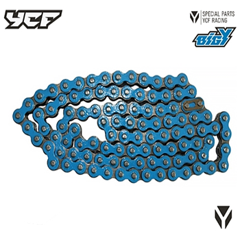 Corrente 420H DX / 116L (REFORÇADA)  (Varias cores) YCF / Pitbike (1423)