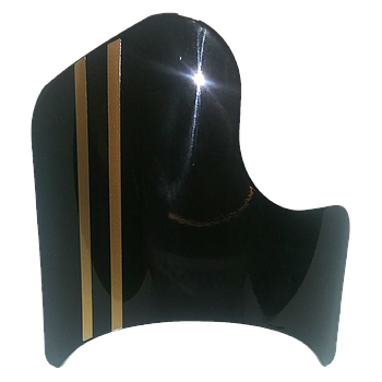 Carenagem Do Farol (Gold/Black), Bluroc/Bullit (HERO 125-250)