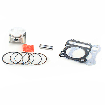 KIT - Piston + Juntas + Segmentos 62MM Aftermarket - Bluroc/Bullit (K157FMI)