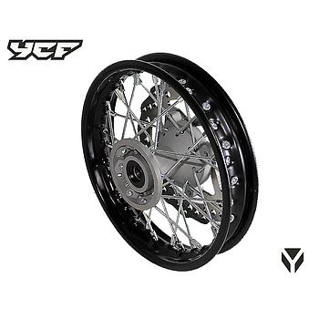 Jante frontal completa 1.40x10, YCF / Pitbike