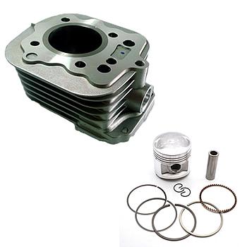 Kit - Cilindro (125cc / 56.5mm) + piston (cav 15mm) CG125 156FMI