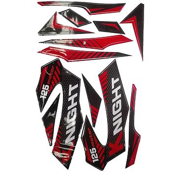 Kit - Autocolantes, Knight (MD02), Pitbike